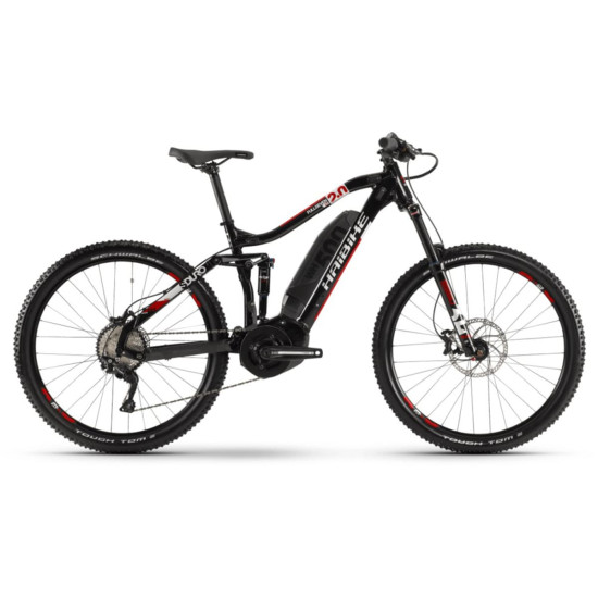 Купити Велосипед  Haibike SDURO FullSeven LT 2.0 500Wh 10 s. Deore 27.5", рама S, чорно-біло-червоний, 2020 (арт 4540096040) у Києві - фото №1